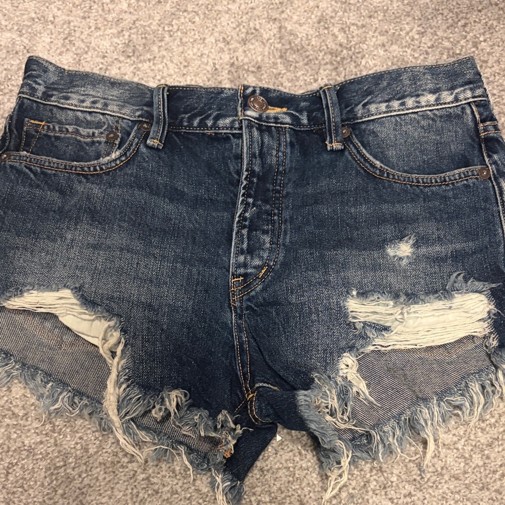 Free people sexy Distressed Denim Women Shorts 26